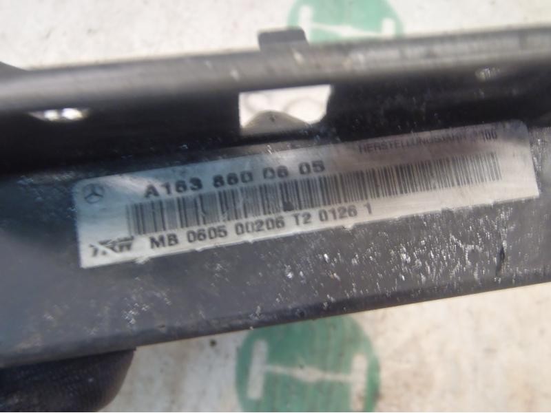 Recambio de airbag lateral trasero derecho para mercedes-benz clase m (w163) 320 (163.154) referencia OEM IAM A1638600605  