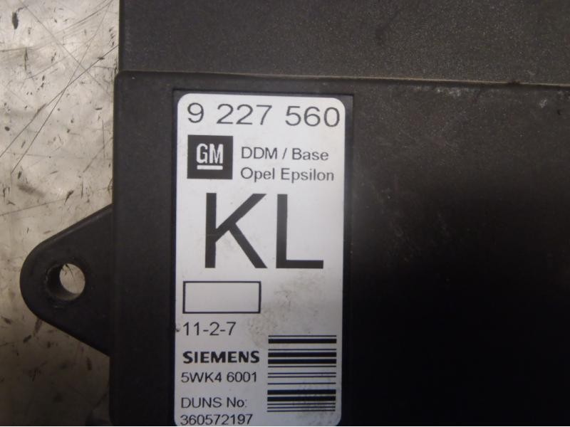 Recambio de modulo electronico para opel vectra c berlina club referencia OEM IAM   