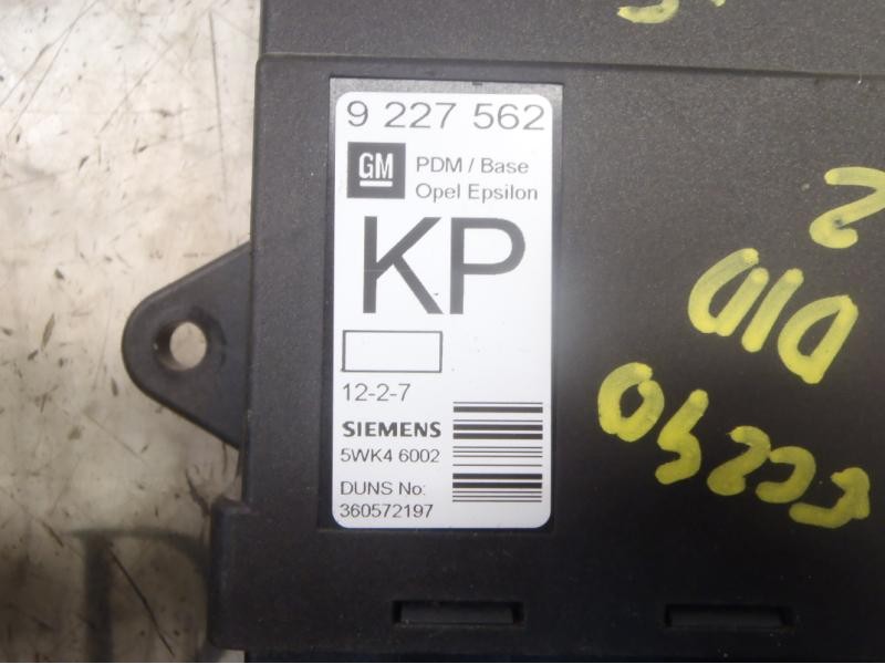 Recambio de modulo electronico para opel vectra c berlina club referencia OEM IAM   