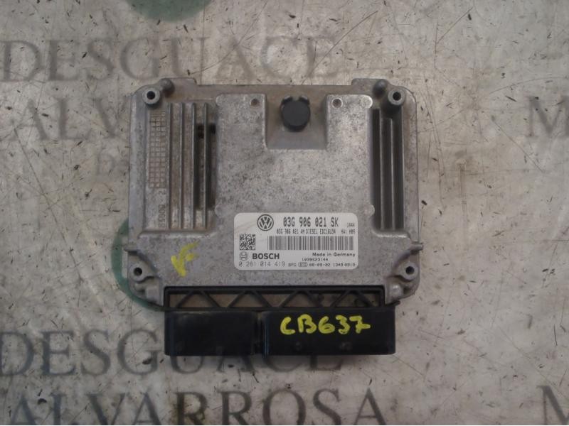 Recambio de centralita motor uce para seat altea xl (5p5) reference referencia OEM IAM 03G906021SK 03G906021SK 0281014419