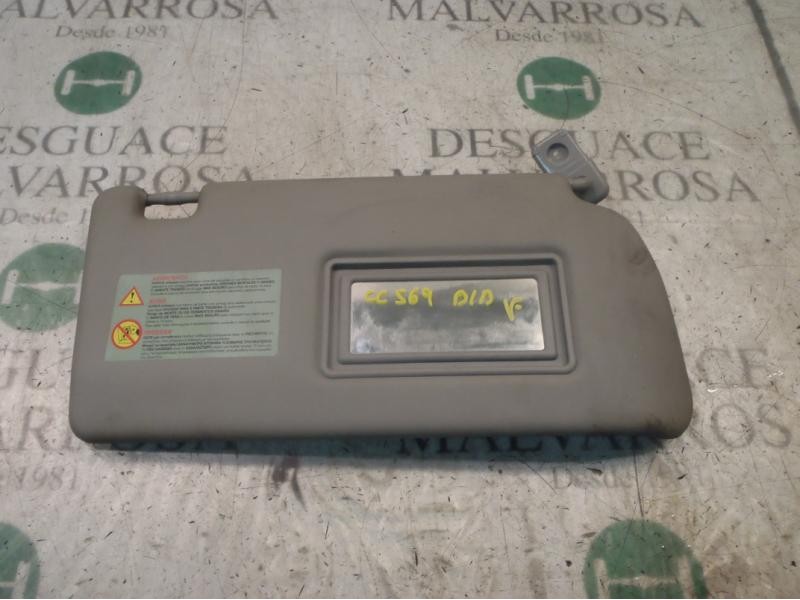 Recambio de parasol derecho para nissan navara pick-up (d40m) double cab le 4x4 referencia OEM IAM   