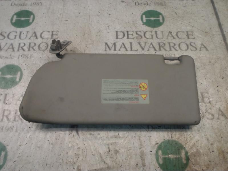 Recambio de parasol derecho para nissan navara pick-up (d40m) double cab le 4x4 referencia OEM IAM   