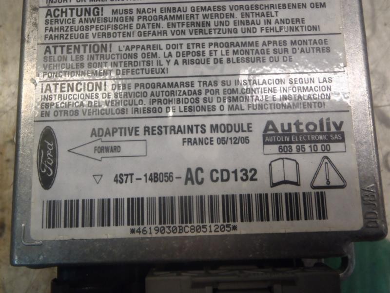 Recambio de centralita airbag para ford mondeo berlina (ge) ambiente (06.2003) (d) referencia OEM IAM   