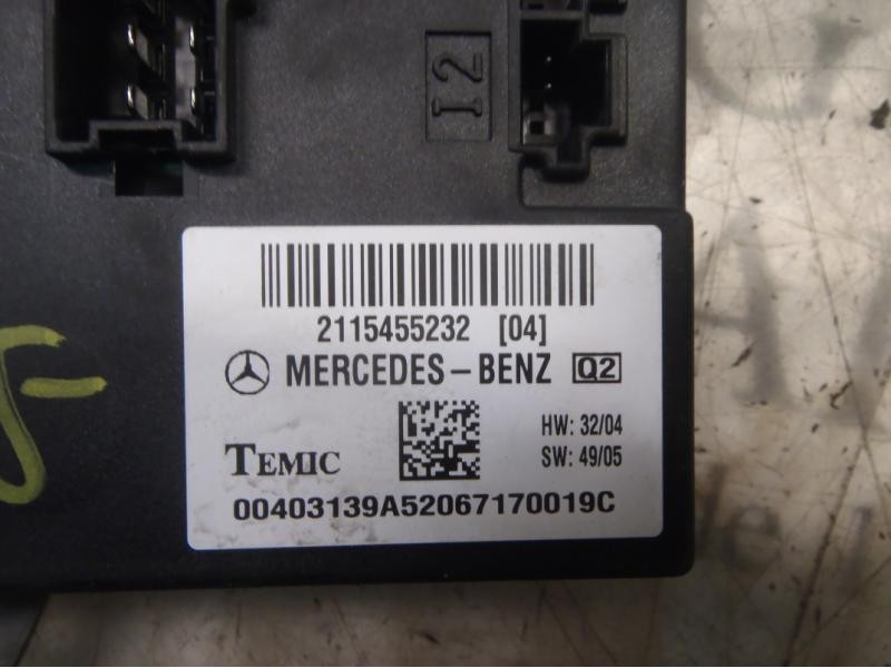 Recambio de modulo electronico para mercedes-benz clase e (w211) berlina e 220 cdi (211.006) referencia OEM IAM   