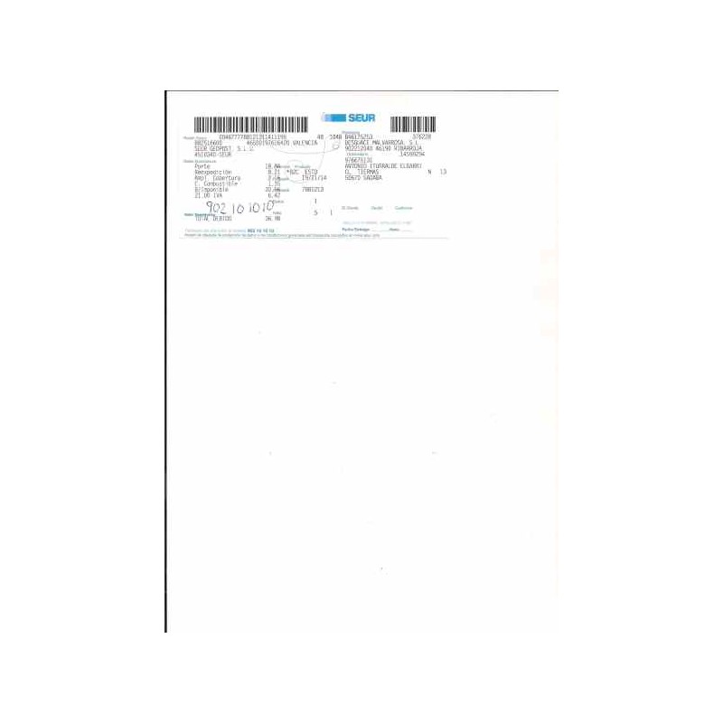 Recambio de mando multifuncion para toyota avensis berlina (t25) 1.8 sol sedán (4-ptas.) referencia OEM IAM 8611120010  