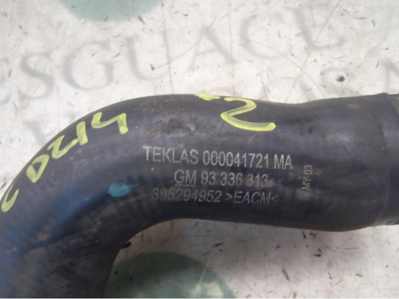 Recambio de tubo intercooler para opel meriva cosmo referencia OEM IAM   