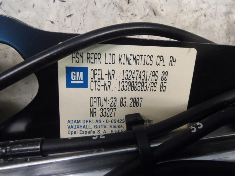 Recambio de motor electrico para opel astra twin top enjoy referencia OEM IAM   