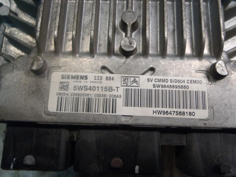 Recambio de centralita motor uce para citroën c2 vtr referencia OEM IAM   