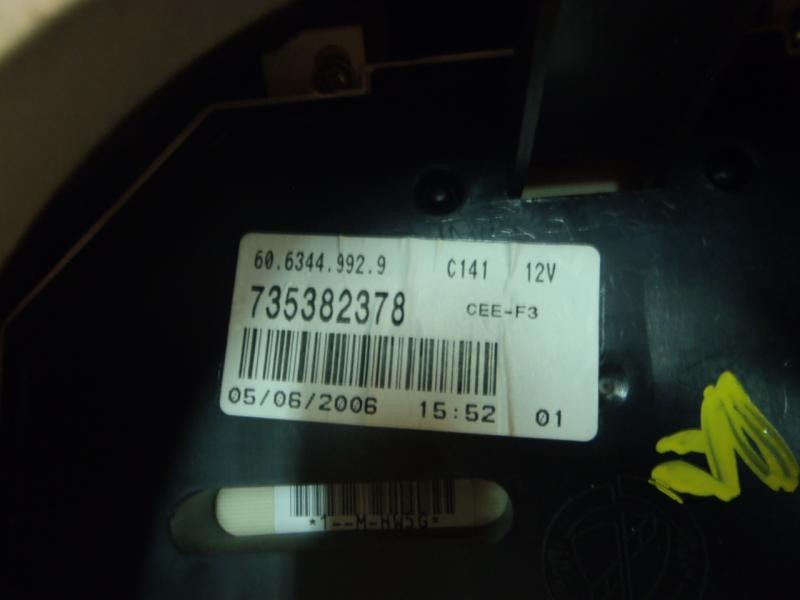 Recambio de cuadro instrumentos para fiat seicento (187) l.e. michael schumacher wm 2000 referencia OEM IAM   