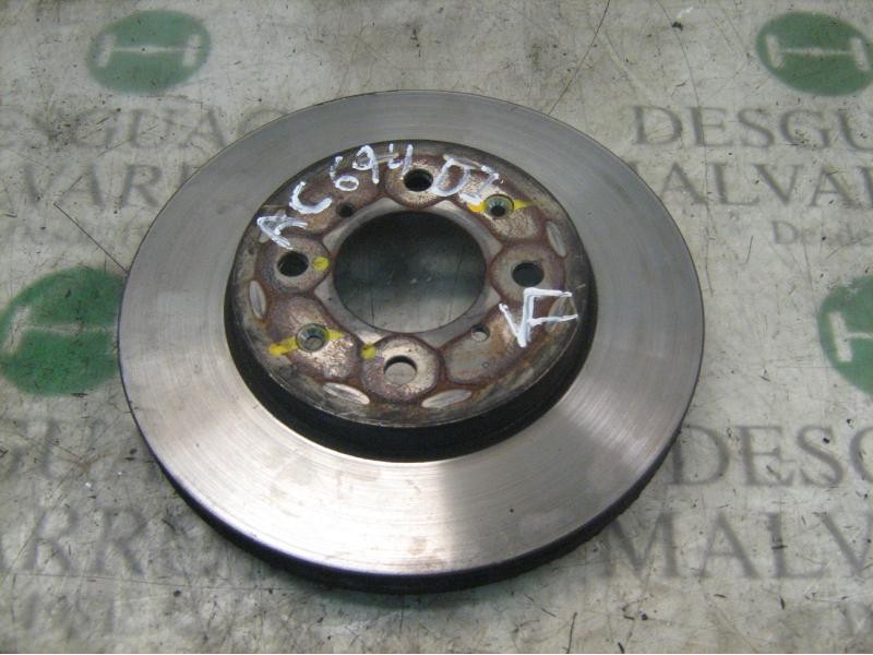 Recambio de disco freno delantero para honda jazz (gd1/5) 1.4 ls referencia OEM IAM   