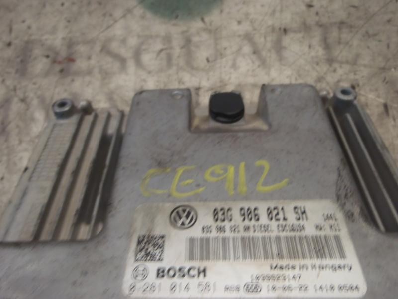 Recambio de centralita motor uce para seat leon (1p1) reference referencia OEM IAM 03G906021SH 03G906021SH 0281014581