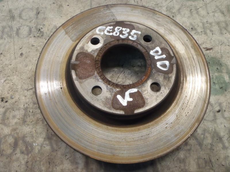Recambio de disco freno delantero para ford fiesta (cb1) 1.4 tdci cat referencia OEM IAM   