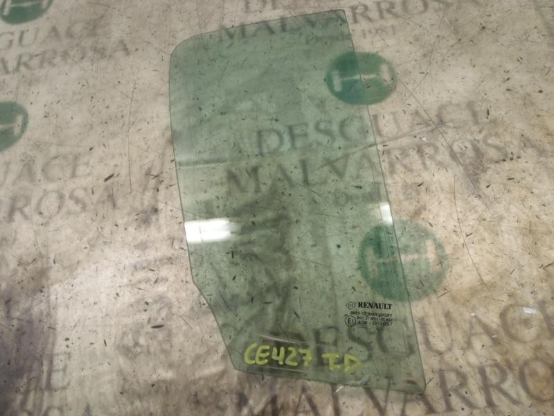 Recambio de cristal custodia trasero derecho para renault clio iii business referencia OEM IAM   