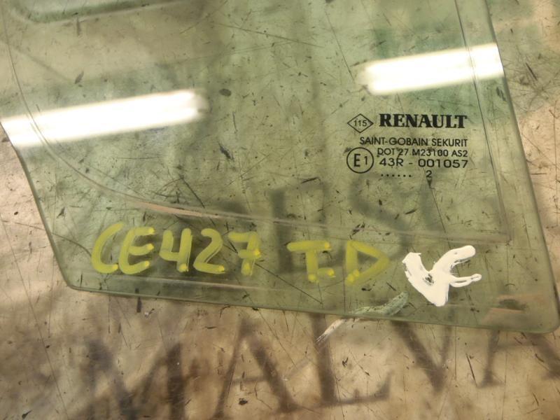 Recambio de cristal custodia trasero derecho para renault clio iii business referencia OEM IAM   