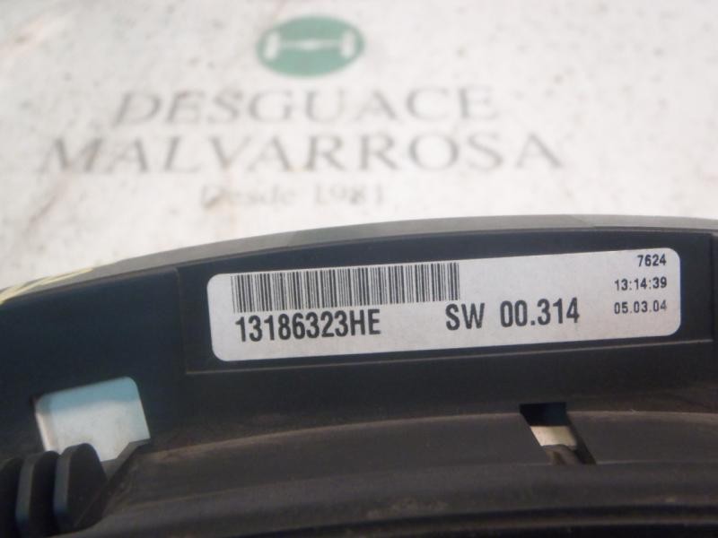 Recambio de cuadro instrumentos para opel astra h berlina cosmo referencia OEM IAM   