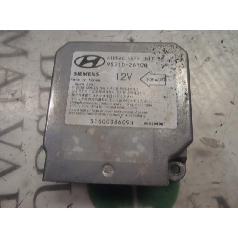 Recambio de centralita airbag para hyundai santa fe (sm) 2.4 gls referencia OEM IAM 9591026100 9591026100 5WK2951