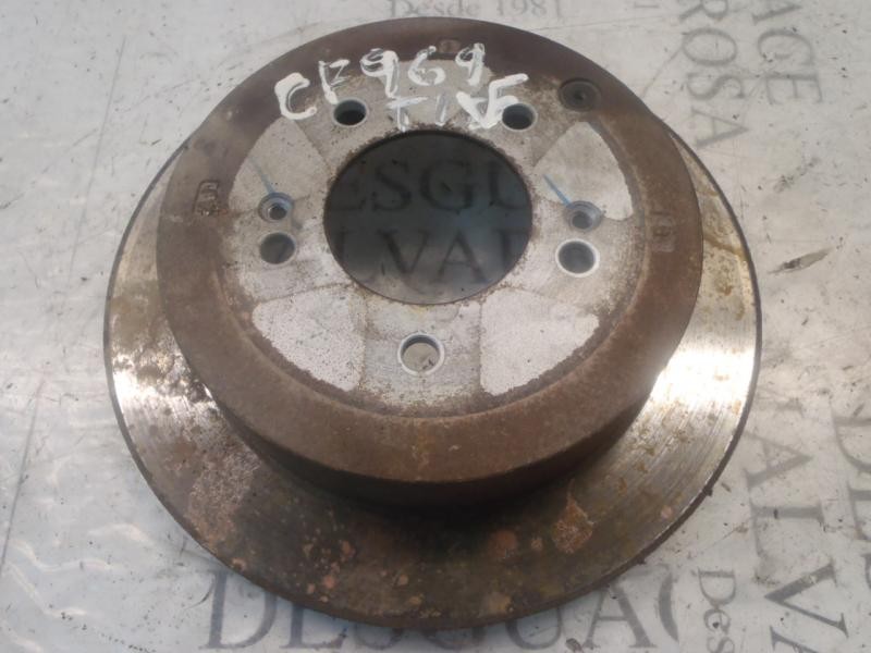 Recambio de disco freno trasero para hyundai santa fe (sm) 2.4 gls referencia OEM IAM 584113A300  