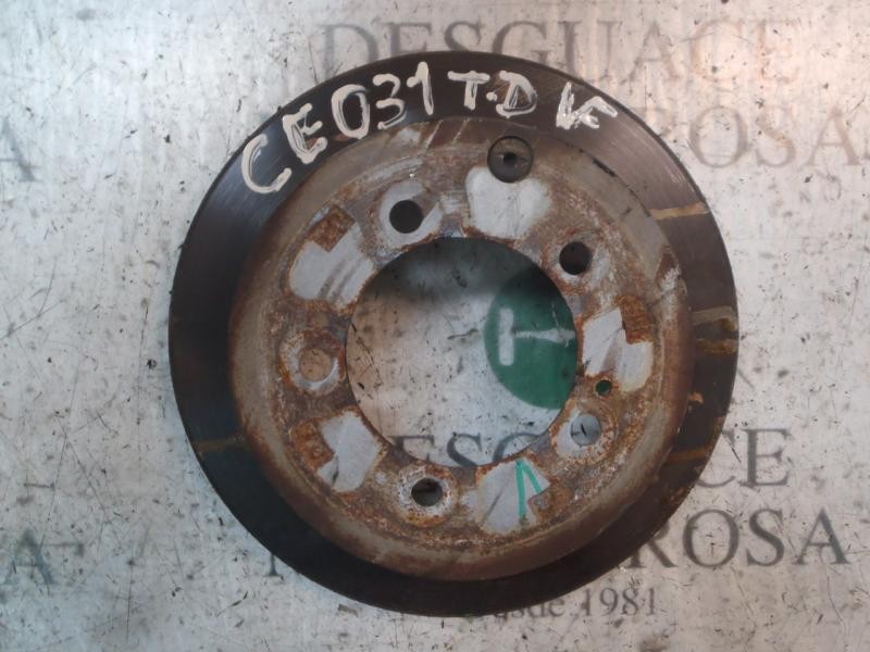 Recambio de disco freno trasero para mitsubishi outlander (cu0w) 2.0 4wd referencia OEM IAM MB928716  