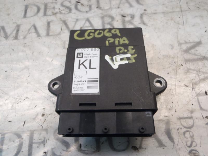 Recambio de modulo electronico para opel vectra c berlina comfort referencia OEM IAM   