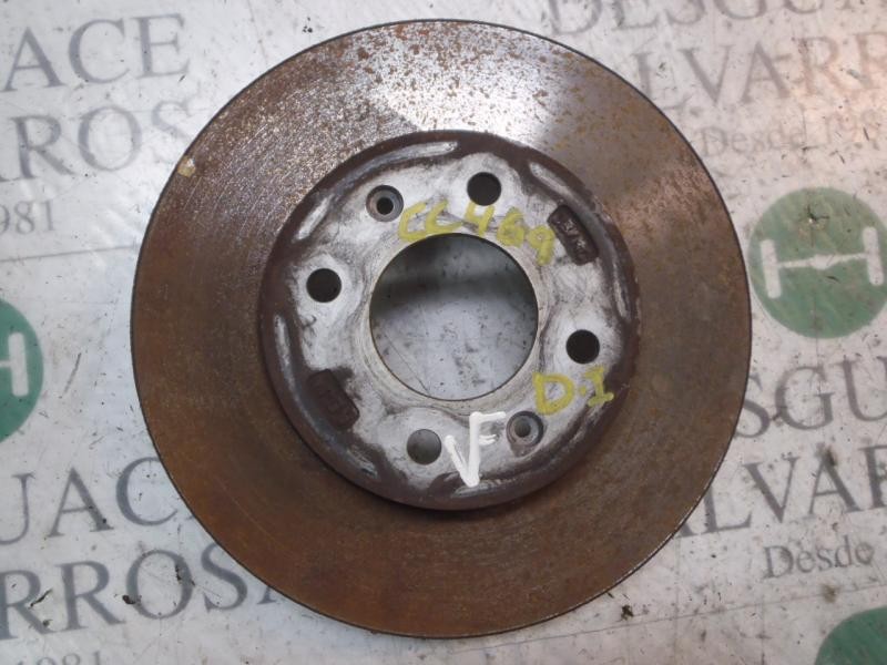 Recambio de disco freno delantero para kia rio 1.4 ex1 referencia OEM IAM 517121G000  