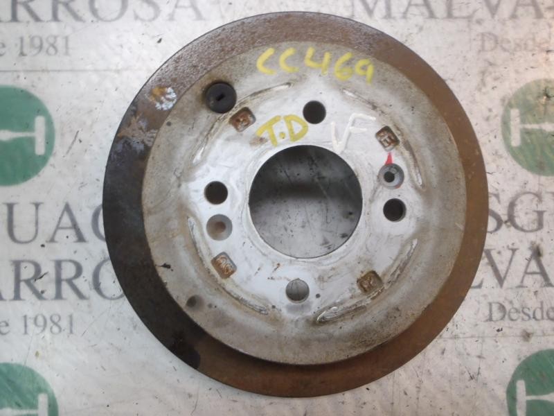 Recambio de disco freno trasero para kia rio 1.4 ex1 referencia OEM IAM 584111C800  