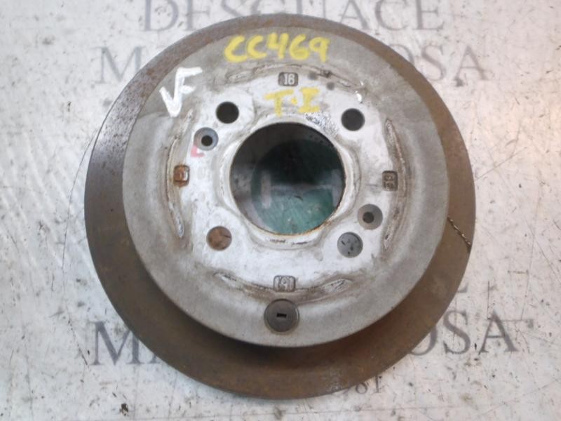 Recambio de disco freno trasero para kia rio 1.4 ex1 referencia OEM IAM 584111C800  