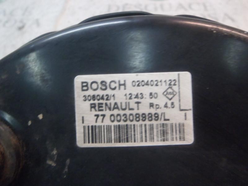 Recambio de servofreno para renault kangoo (f/kc0) alize referencia OEM IAM   