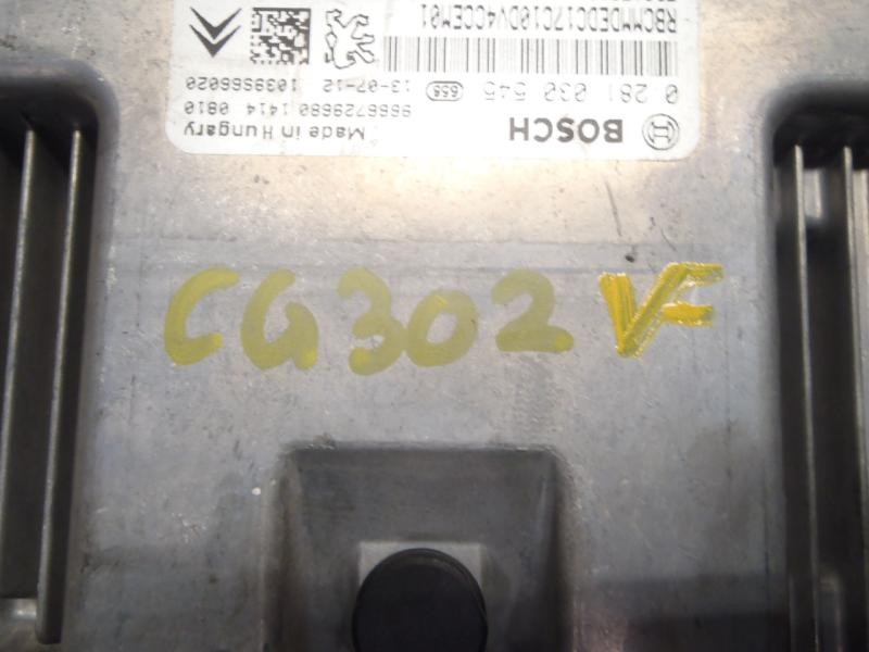 Recambio de centralita motor uce para peugeot 208 1.4 hdi fap referencia OEM IAM   