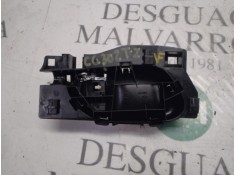 Recambio de maneta interior trasera izquierda para peugeot 208 1.4 hdi fap referencia OEM IAM    2