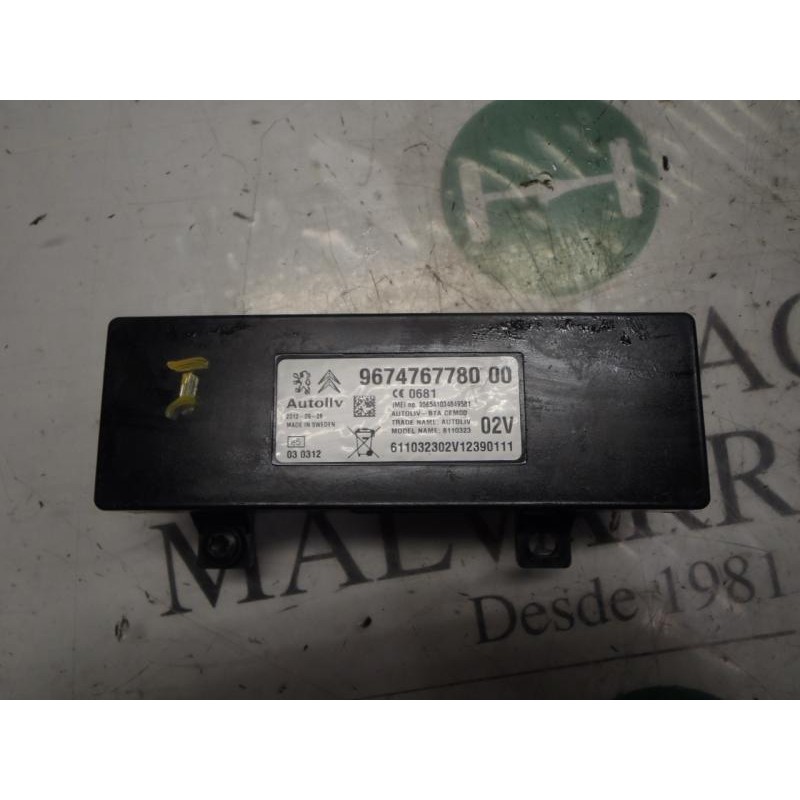 Recambio de modulo electronico para peugeot 208 1.4 hdi fap referencia OEM IAM   