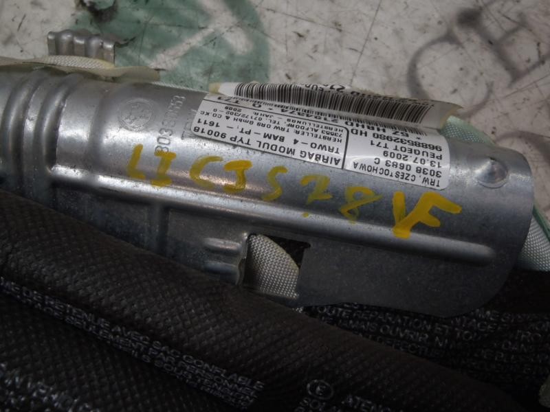 Recambio de airbag cortina delantero izquierdo para peugeot 308 confort referencia OEM IAM   