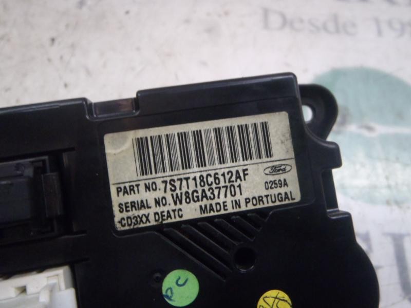 Recambio de mando climatizador para ford mondeo ber. (ca2) trend referencia OEM IAM 1676129 7S7T18C612AF W8GA37701