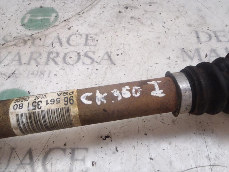 Recambio de transmision izquierda para peugeot 207 1.6 16v hdi referencia OEM IAM   