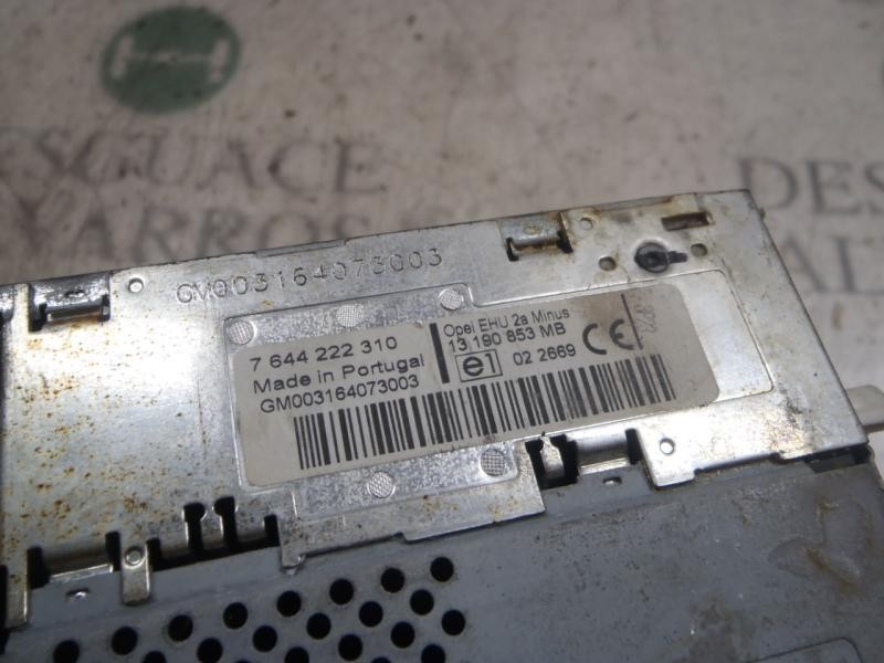 Recambio de sistema audio / radio cd para opel vectra c berlina elegance referencia OEM IAM   