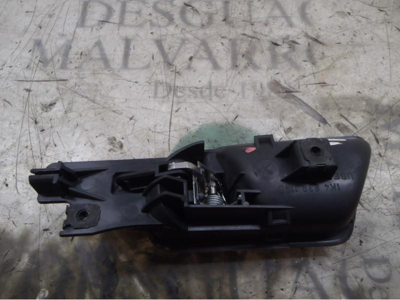 Recambio de maneta interior trasera derecha para volkswagen golf v berlina (1k1) highline referencia OEM IAM 1K4839114B71N  