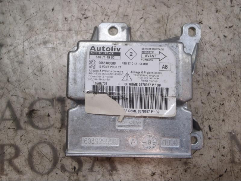 Recambio de centralita airbag para peugeot 308 confort referencia OEM IAM   