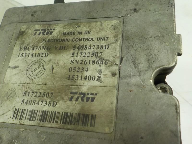 Recambio de abs para alfa romeo 159 (140) 1,9 jtdm 8v sport referencia OEM IAM   