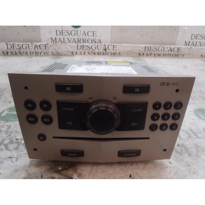 Recambio de sistema audio / radio cd para opel corsa d enjoy referencia OEM IAM   