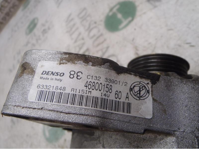 Recambio de alternador para fiat seicento (187) l.e. michael schumacher wm 2000 referencia OEM IAM   