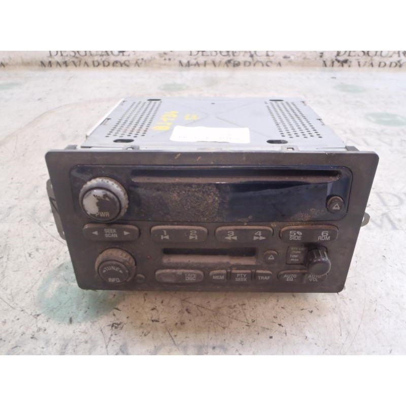 Recambio de sistema audio / radio cd para gmc chevrolet trail blazer lt referencia OEM IAM 15850560 89DWUAM232873100 89DWUAM2328