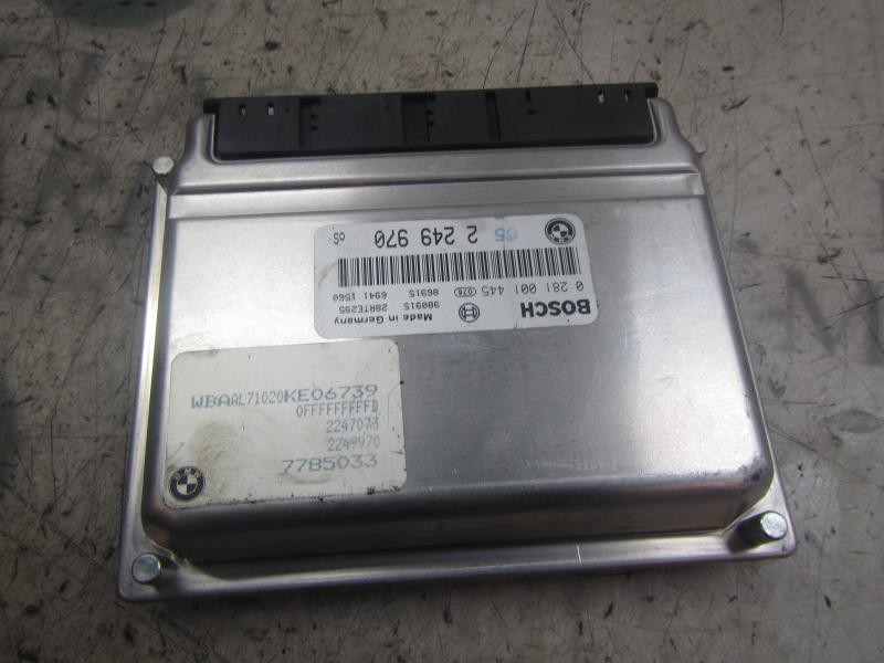Recambio de centralita motor uce para bmw serie 3 berlina (e46) 320d referencia OEM IAM 13617786887 2249970 0281001445