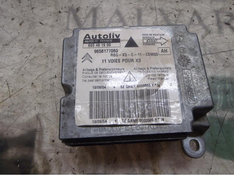 Recambio de centralita airbag para citroën c5 berlina attraction referencia OEM IAM   