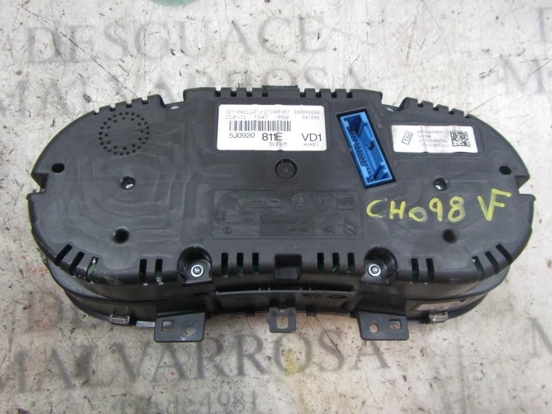 Recambio de cuadro instrumentos para skoda fabia (5j2 ) 1.2 referencia OEM IAM 5J0920811E 5J0920811E 