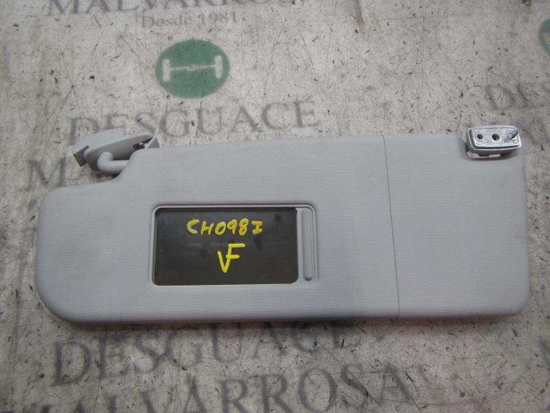 Recambio de parasol izquierdo para skoda fabia (5j2 ) 1.2 referencia OEM IAM 5J1857551L2F4  