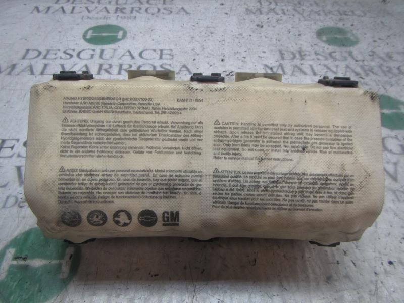 Recambio de airbag delantero derecho para opel astra h berlina cosmo referencia OEM IAM   
