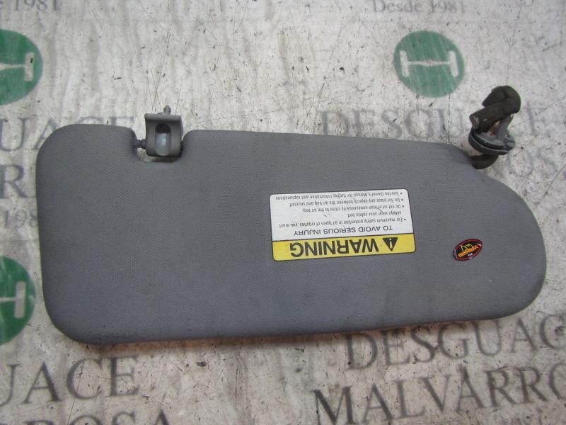 Recambio de parasol izquierdo para kia sorento 2.5 crdi concept referencia OEM IAM 852013E040CY  