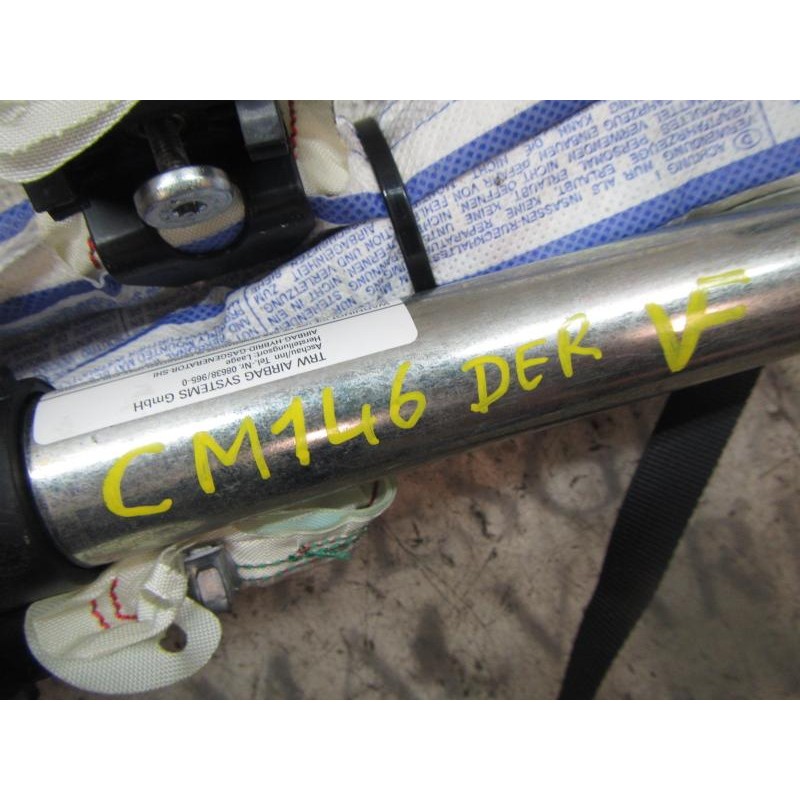 Recambio de airbag cortina delantero derecho para opel corsa d ´´111 years´´ referencia OEM IAM   