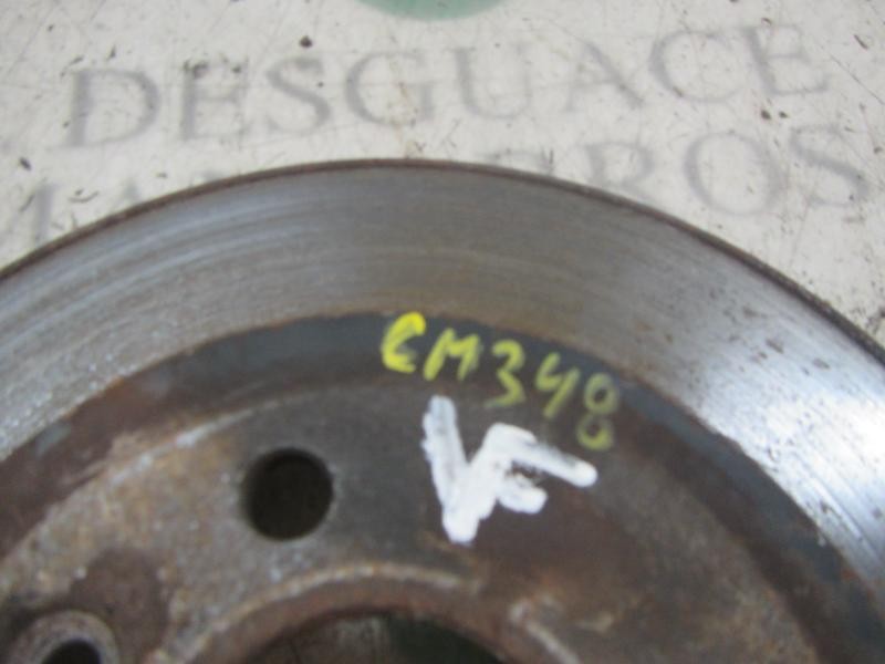 Recambio de disco freno trasero para renault kangoo 4x4 privilege (kc0s/v) referencia OEM IAM   