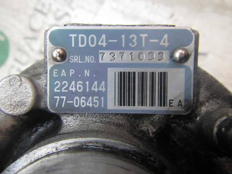 Recambio de turbocompresor para bmw serie 5 berlina (e39) 525tds referencia OEM IAM 11652246739  