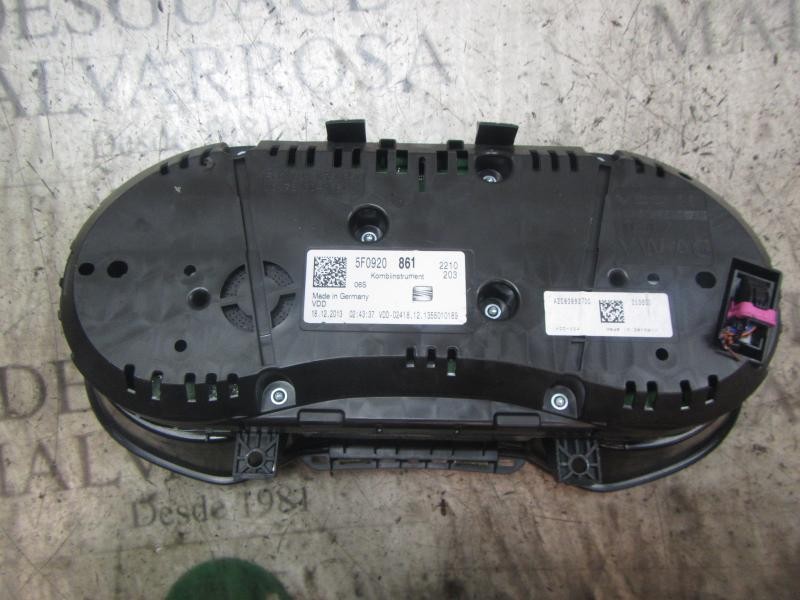 Recambio de cuadro instrumentos para seat leon (5f1) 1.2 tsi referencia OEM IAM 5F0920861 5F0920861 
